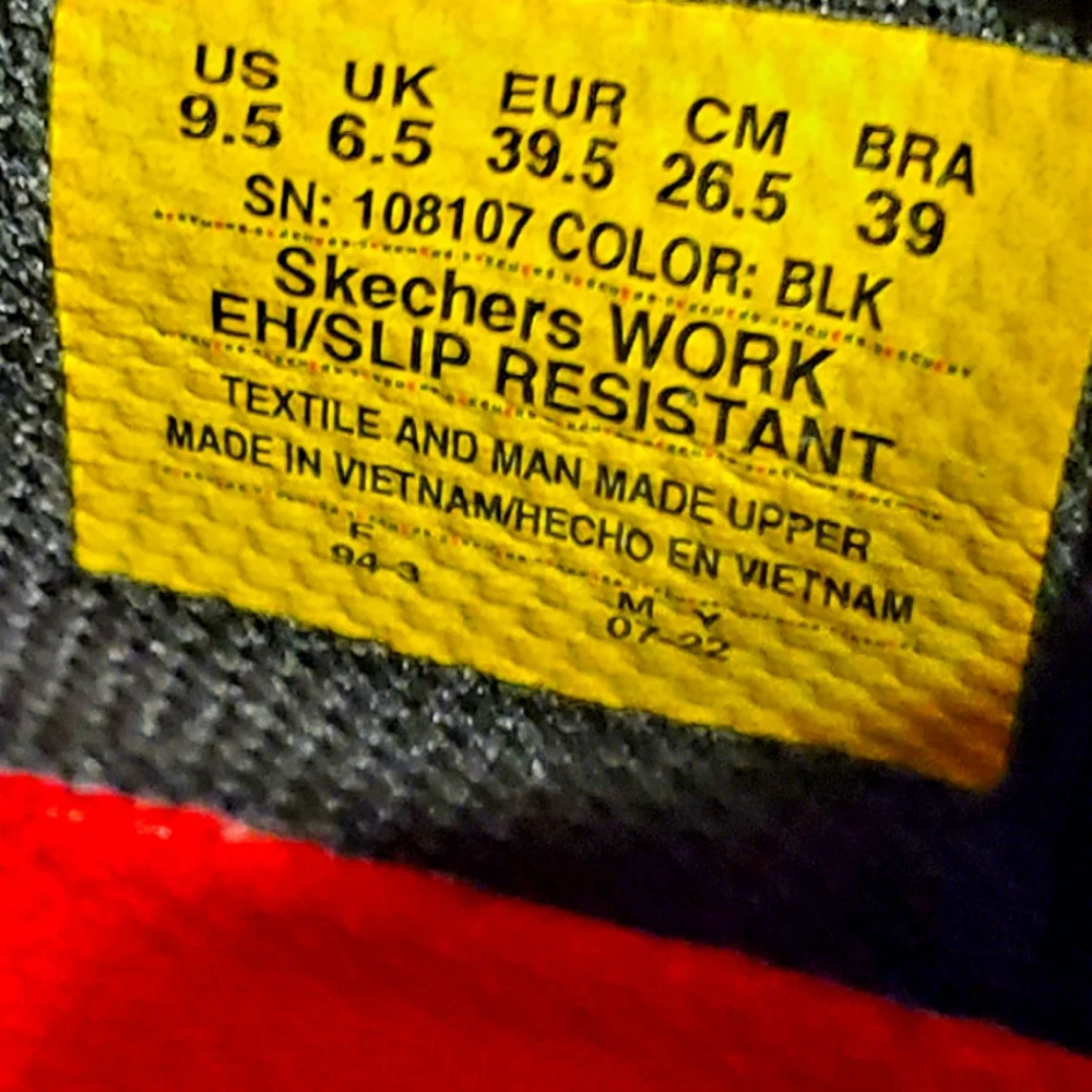 Skeckers Slip-On Woman Work Sneaker, Slip Resistant - Picture 7 of 10